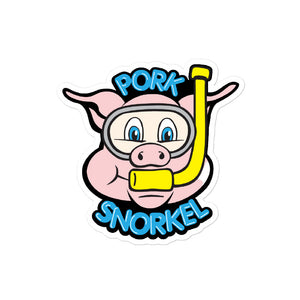 Pork Snorkel Bubble stickers
